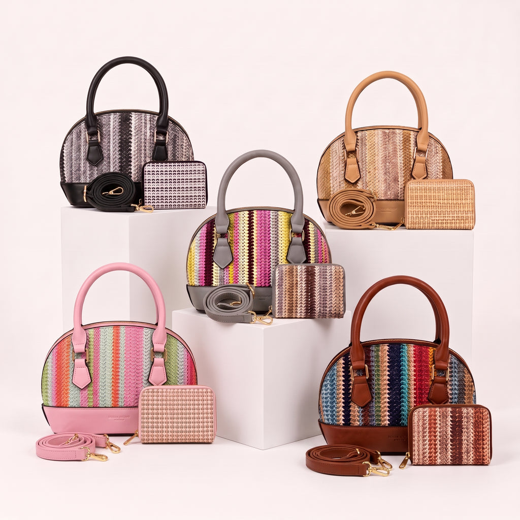 Duo Chic : Sac à bandoulière  & Portefeuille
