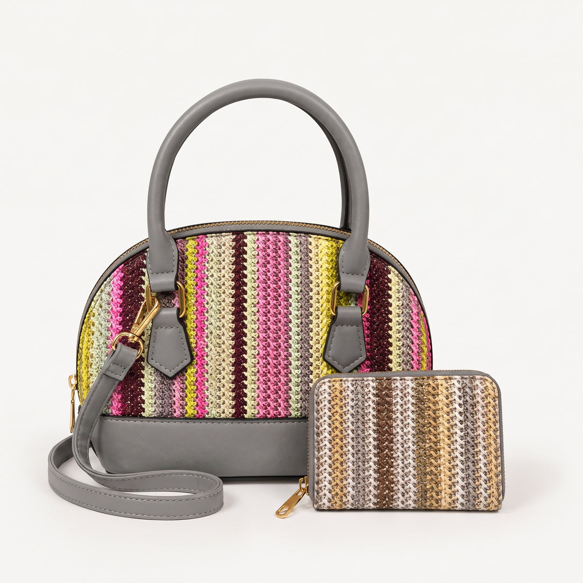 Duo Chic : Sac à bandoulière  & Portefeuille