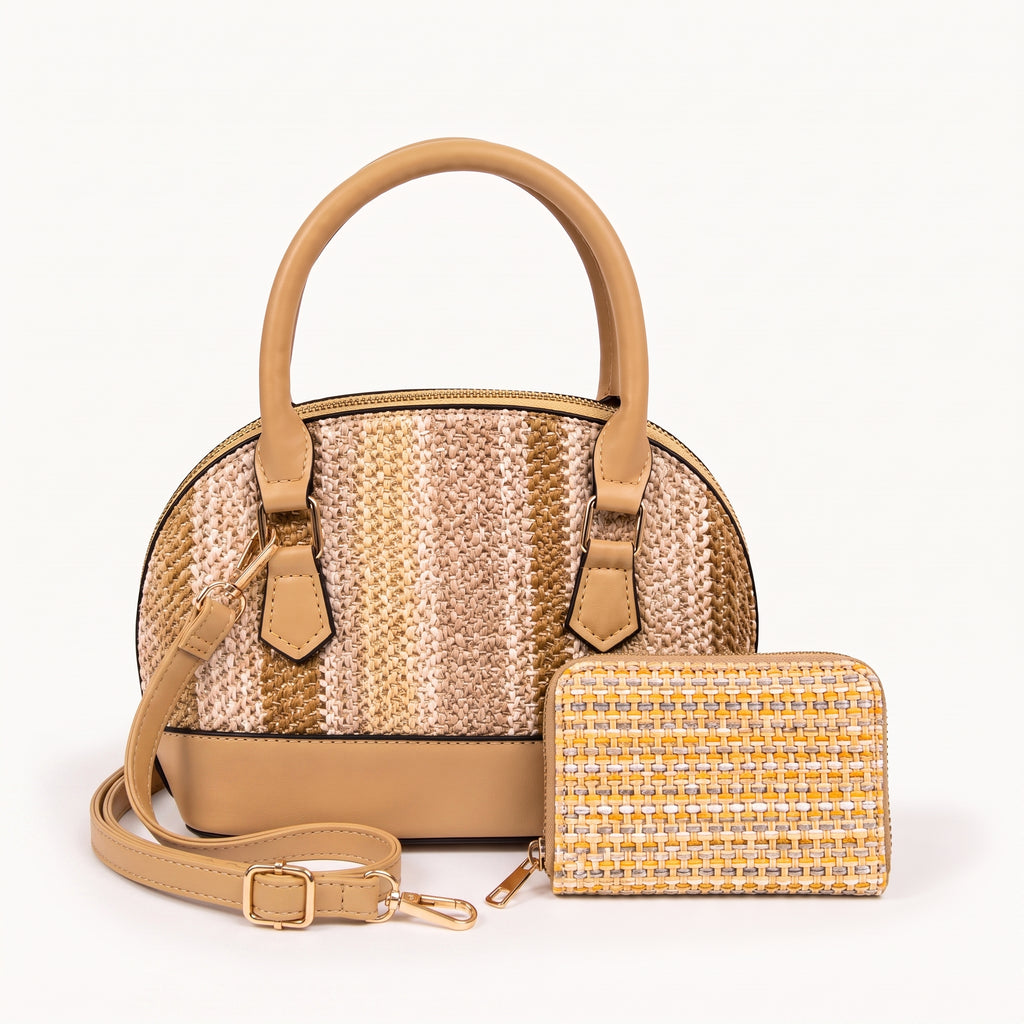 Duo Chic : Sac à bandoulière  & Portefeuille