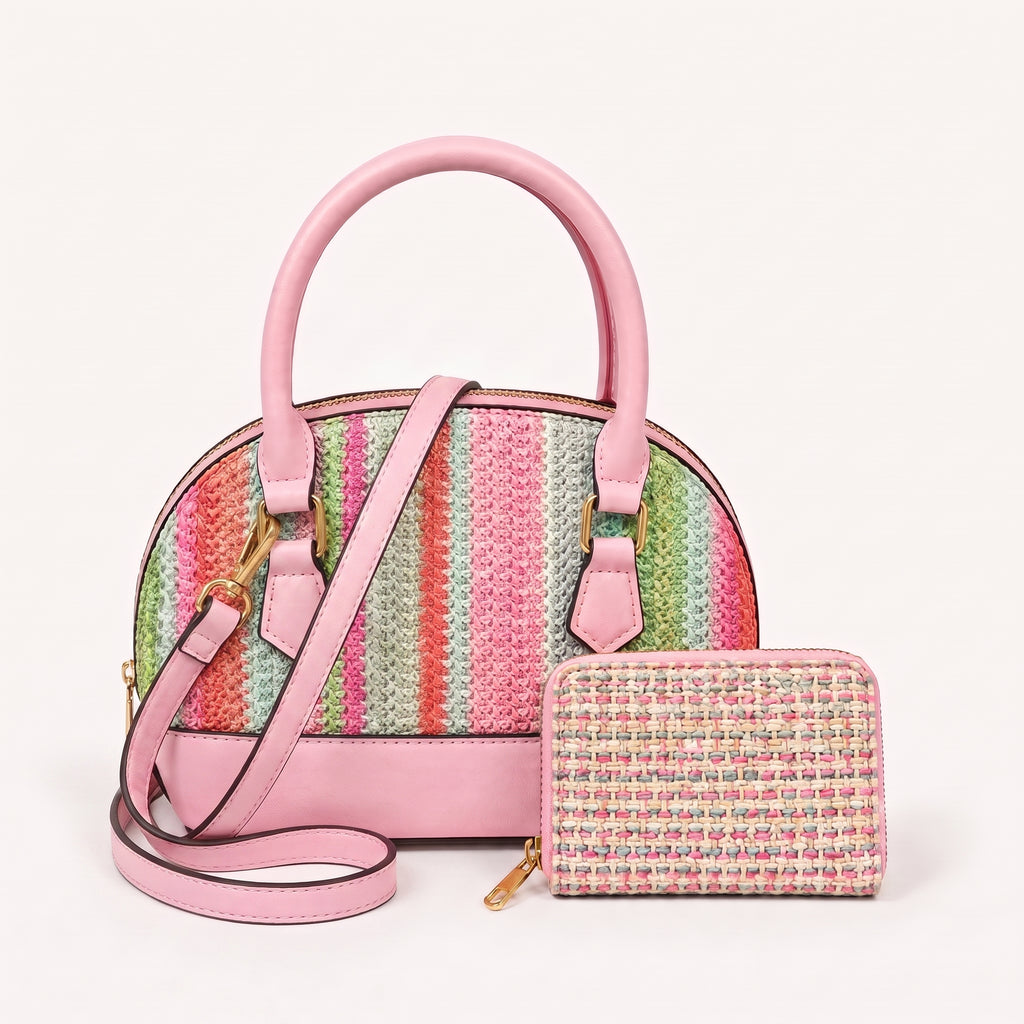 Duo Chic : Sac à bandoulière  & Portefeuille