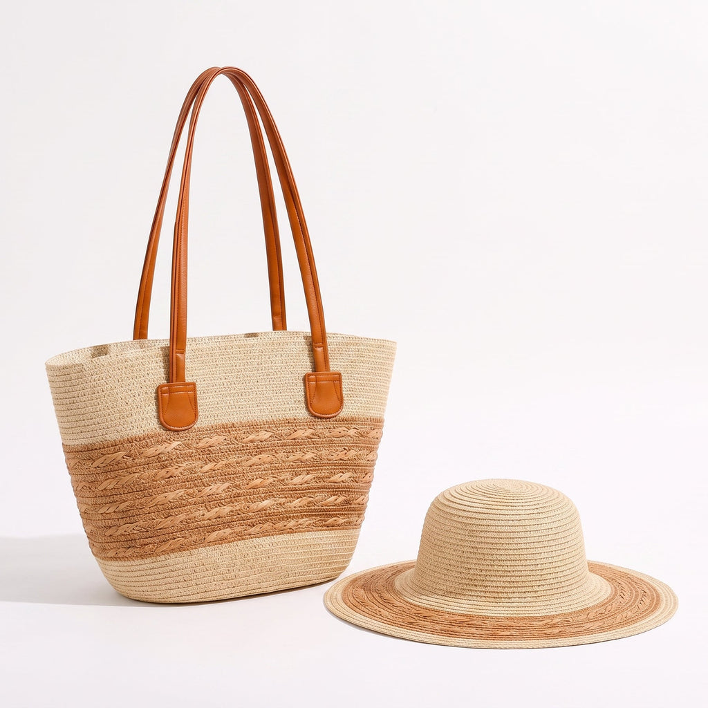 Sac Plage Nature & chapeau