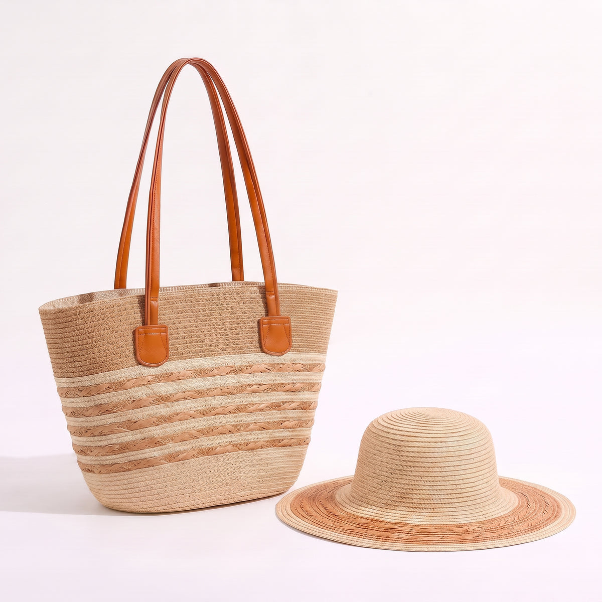 Sac Plage Nature & chapeau